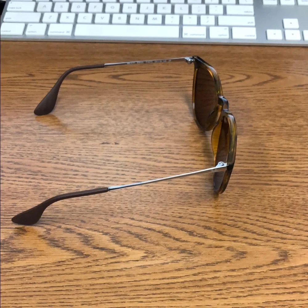 Ray-Ban Erika RB4171 Brown Sunglasses (RX unknown) - Picture 7 of 8